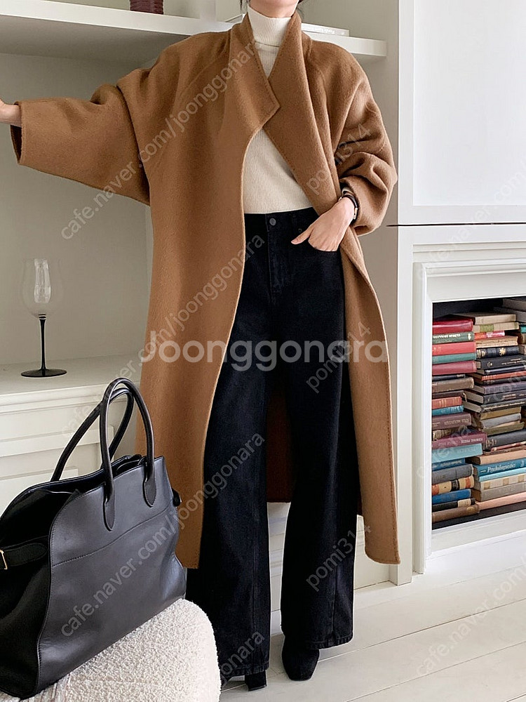 애프터글로우 로로코트 (카멜)--1