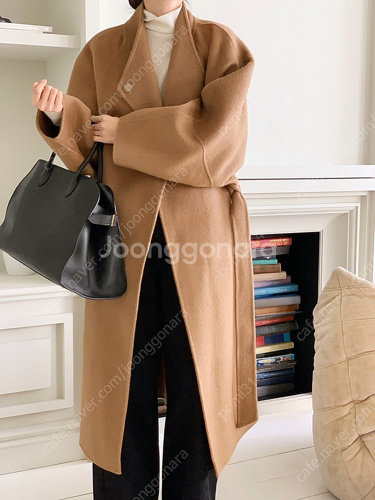 애프터글로우 로로코트 (카멜)--2