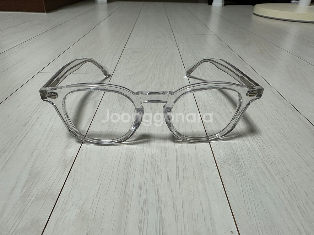아세테이트 아넬 투명 안경 팝니다.--1