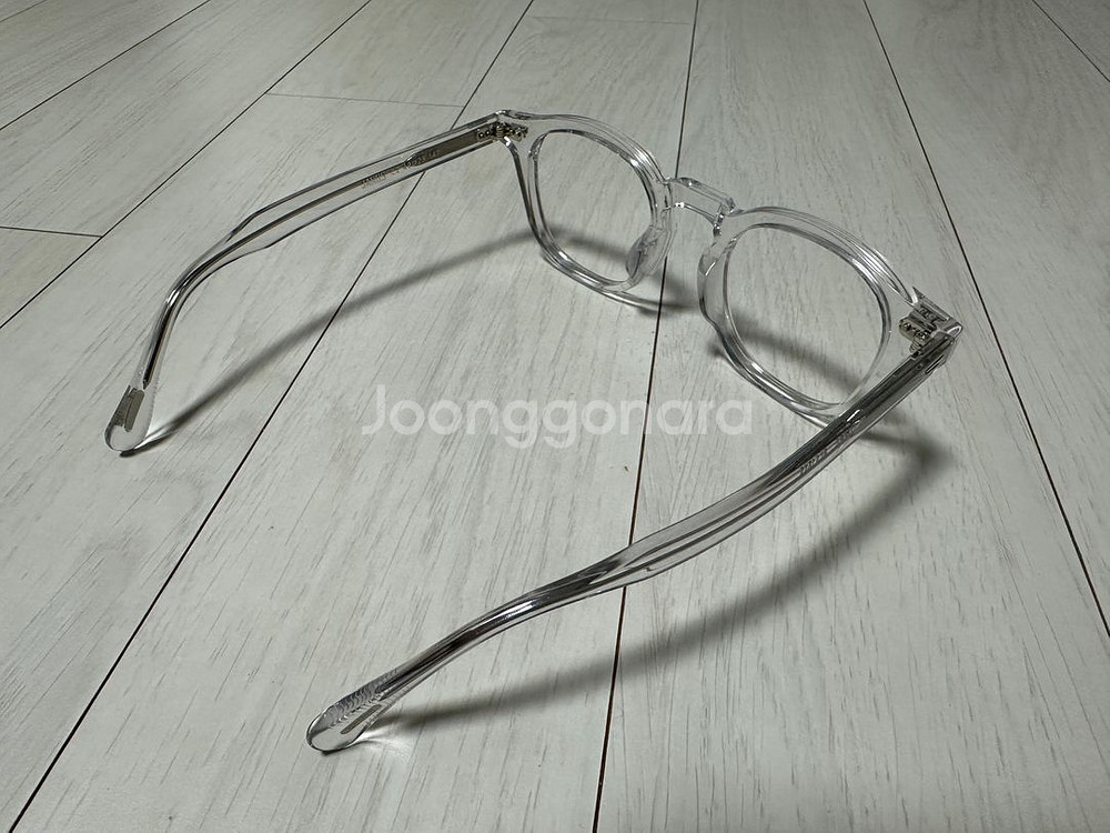 아세테이트 아넬 투명 안경 팝니다.--2