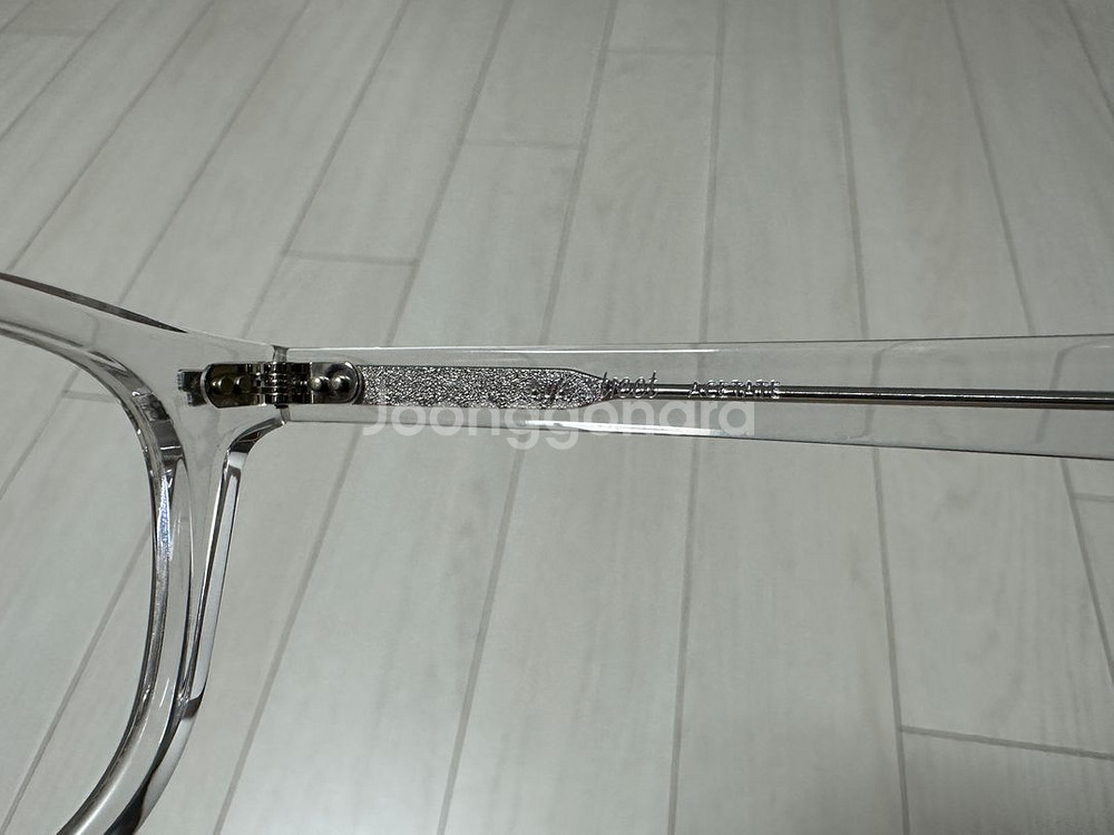 아세테이트 아넬 투명 안경 팝니다.--3