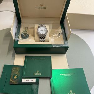 데이저스트 36mm 흰판로만