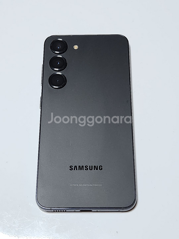 A급) 갤럭시S23 512G 무잔상 블랙 37026--1