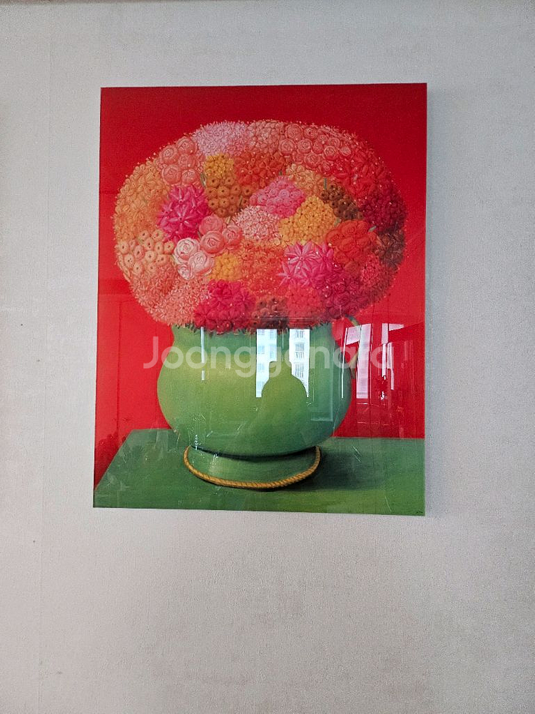 보테로 대형 아크릴 액자 그림 예술의 전당 구매--0