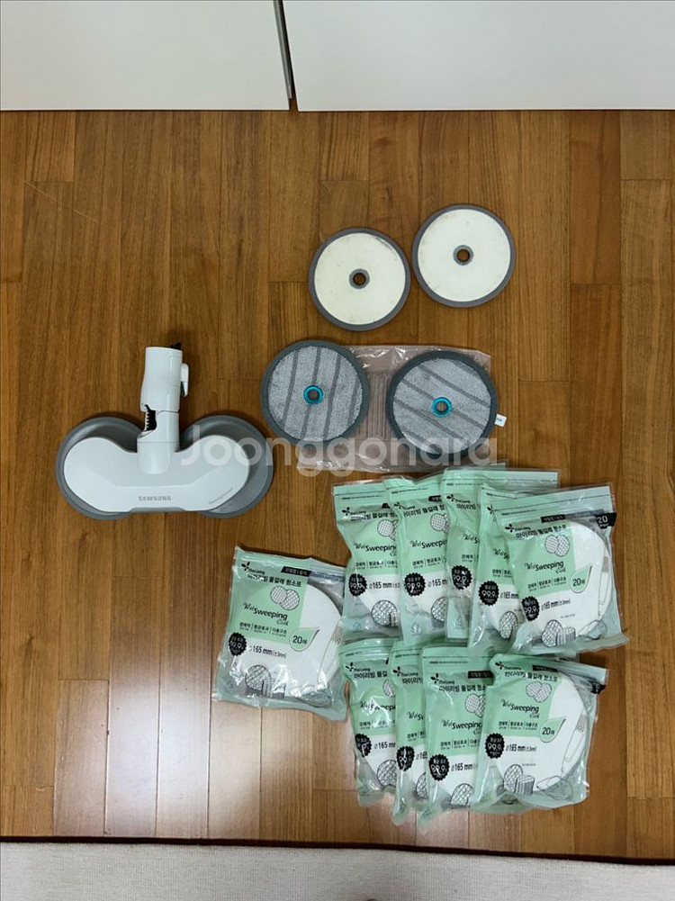 삼성 비스포크 제트 물걸레 청소기+패드--0