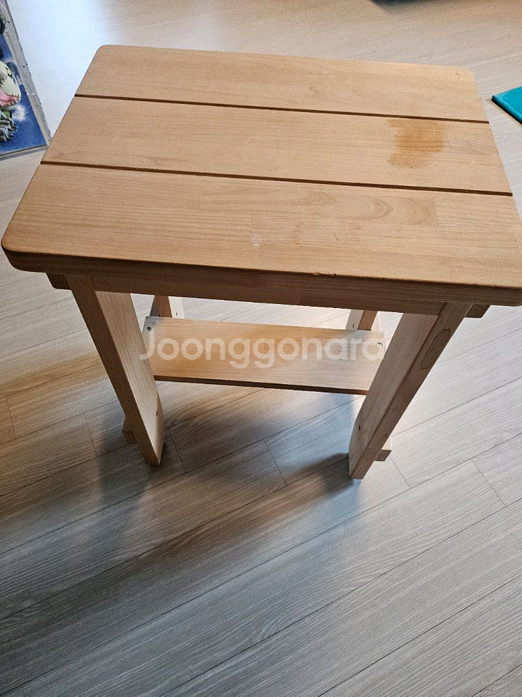 히노끼 높은 원목 의자 바의자 편백나무 의자--0