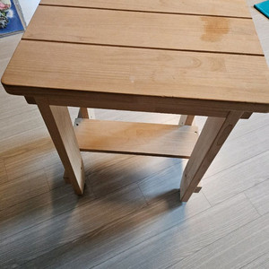 히노끼 높은 원목 의자 바의자 편백나무 의자