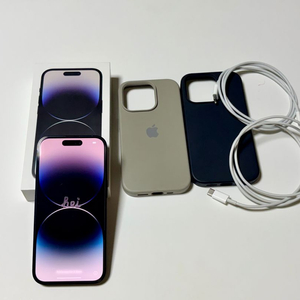 아이폰 14 Pro 스페이스블랙(배터리 100%)