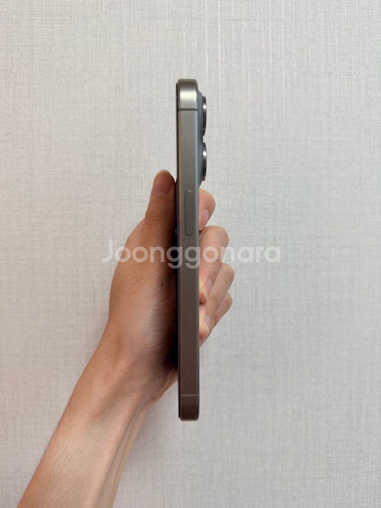 아이폰15pro 네추럴티타늄 256GB 자급제 급처--9