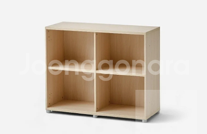 한샘 버니 벙커 침대 (이층 침대) 계단장형 핑크--6