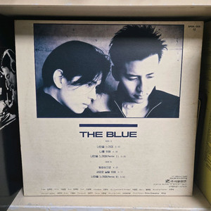 더 블루 1집 LP 음반 민트급