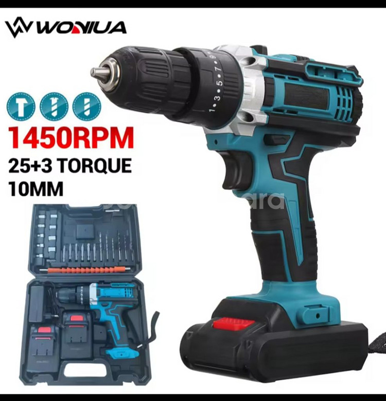 충전식 무선 전동드릴 * 헤머 임펙트 브러시리스--0