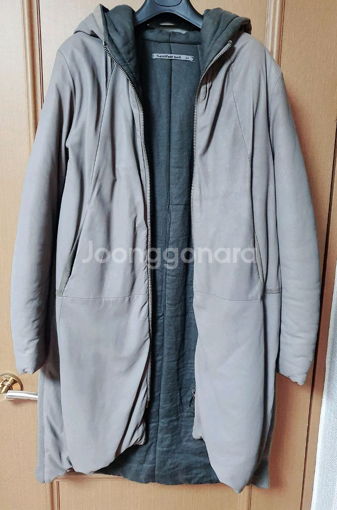 Transit 후드 패딩 코트55--0