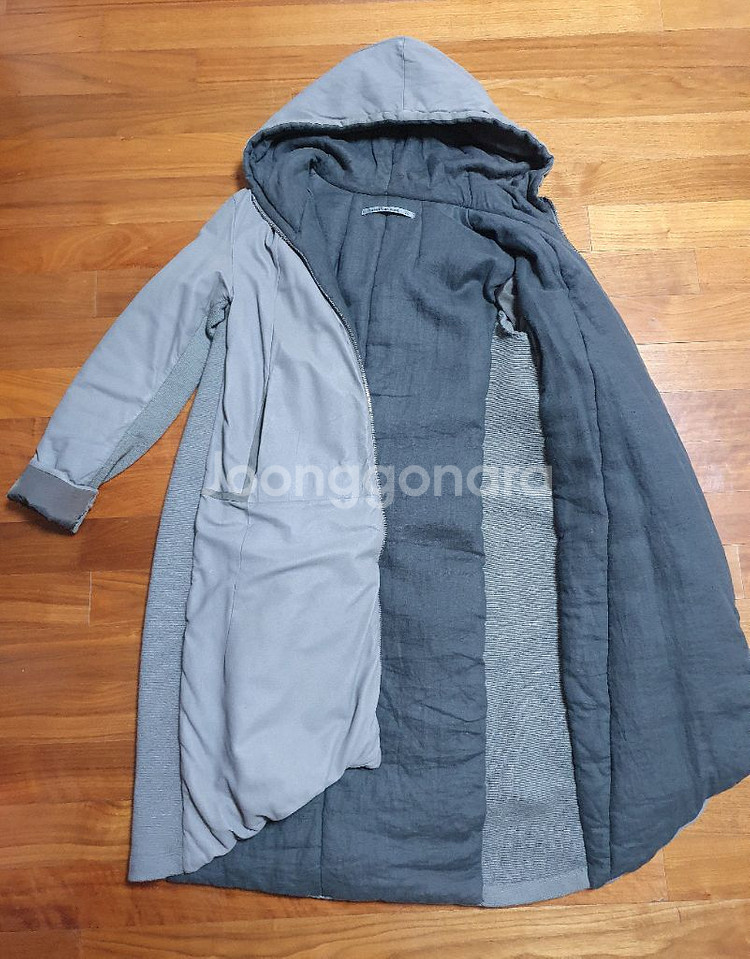 Transit 후드 패딩 코트55--3