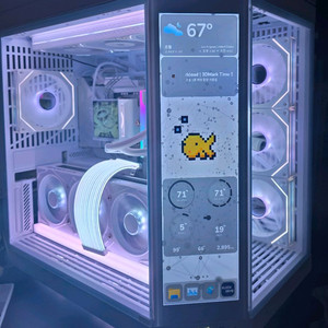 라이젠7 9800X3D 5080 Y70 HYTE 신품