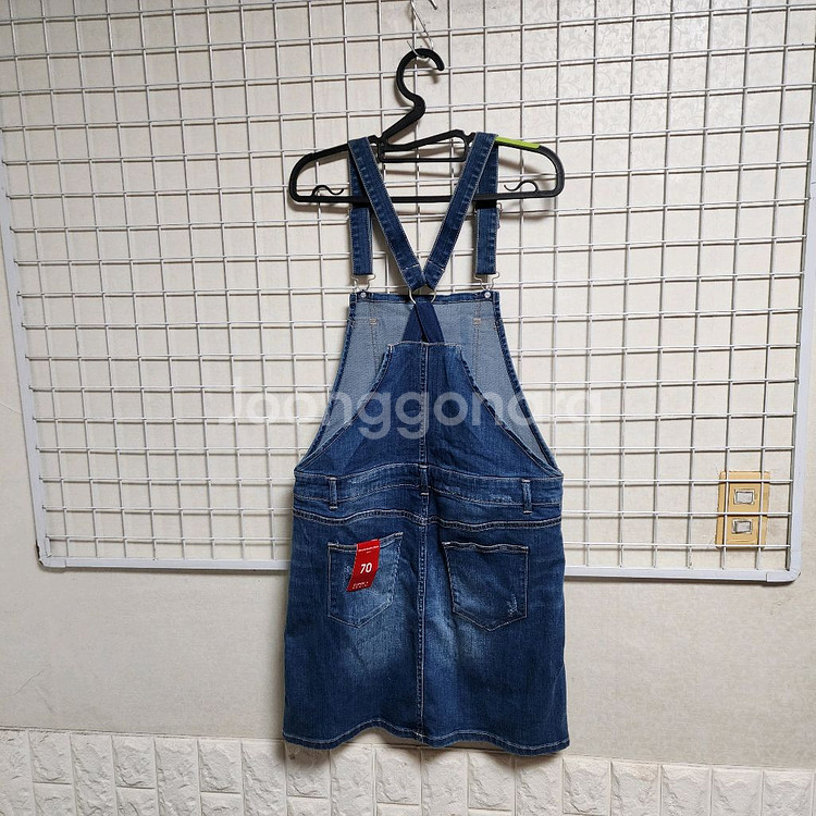 (새상품)클라이더앤멜빵치마(여90)--2