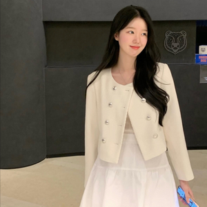 르브아 트위드자켓