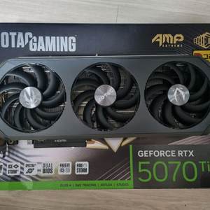 조텍 rtx 5070ti amp 팝니다