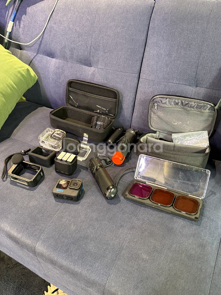 고프로 11 미디어모듈,볼타, 배터리4,다이빙세트--0