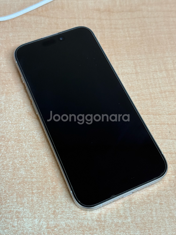 아이폰 15 프로 128gb 화이트 티타늄 A++--11