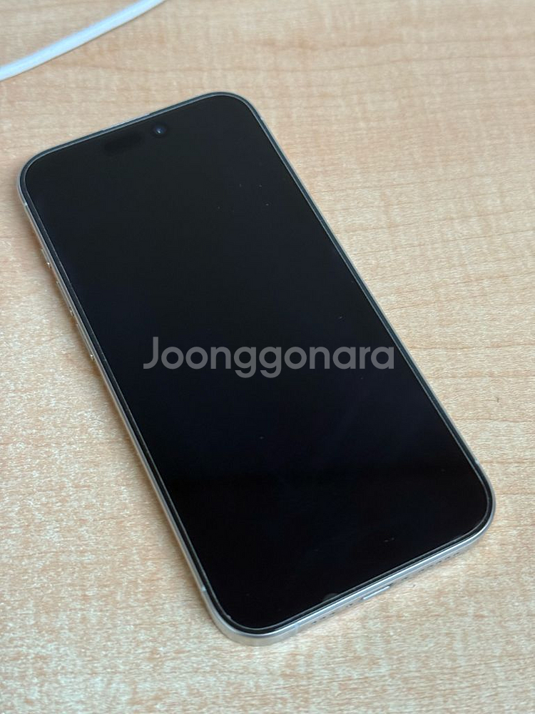 아이폰 15 프로 128gb 화이트 티타늄 A++--12