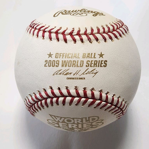 2009 MLB 월드시리즈 로고 공인구(박찬호)