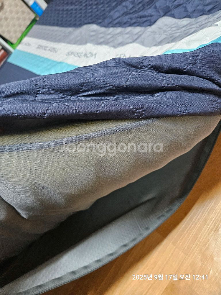 센스맘 뉴 시그니처9 매트리스 12cm 퀸/누잠 네이비--3