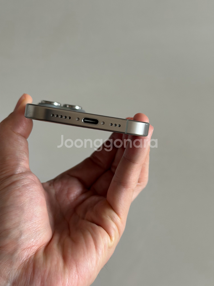 아이폰16프로 내추럴 티타늄 512gb 초A급--5