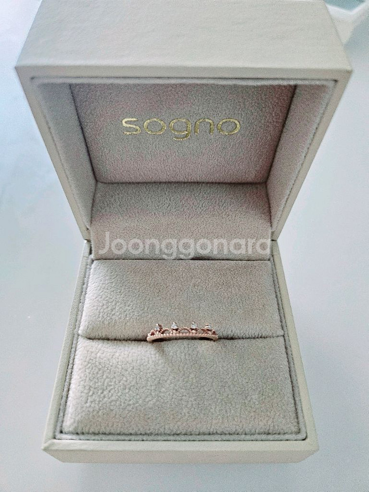 Sogno 삼청동 소그노 14k 가드링 다이아 반지--2