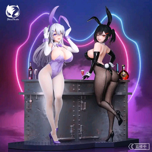 베어판다 아사나기 바니걸 시아, 린 1/6 피규어 세트
