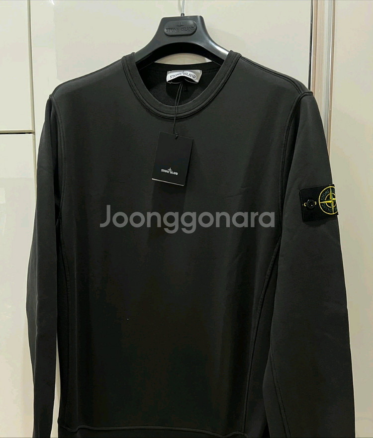 25ss 스톤아일랜드 차콜맨투맨 (새상품)--0