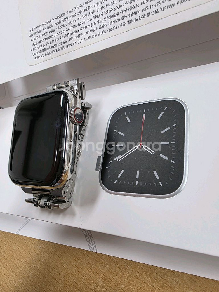 애플워치6 셀룰러 44mm 스테인리스--1