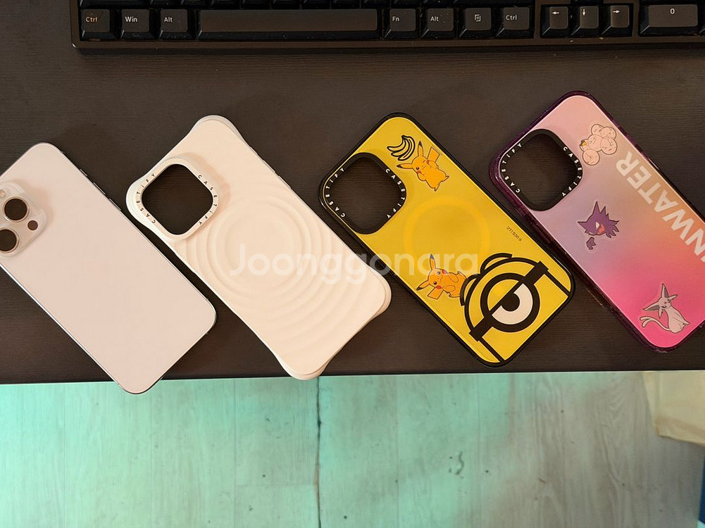아이폰16 프로 맥스 1tb 화이트 케이스티파이 케이스--3
