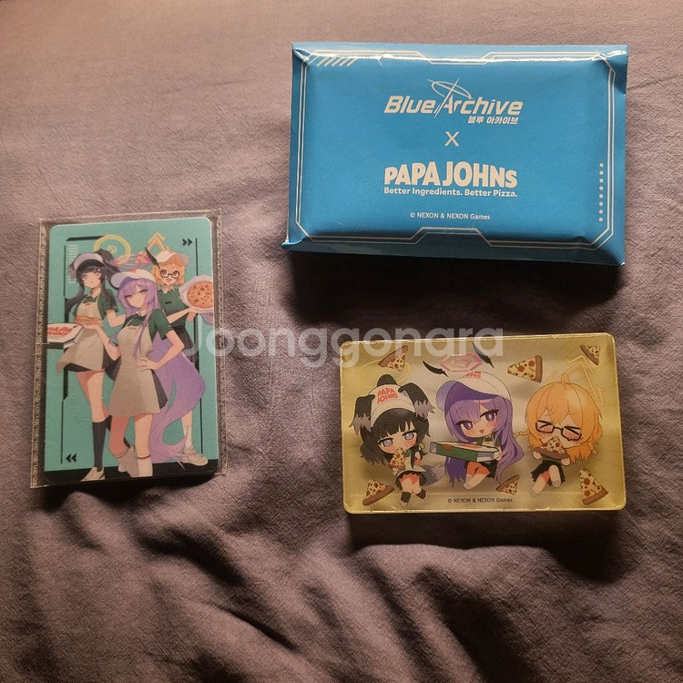 블루아카이브 파파존스 아크릴 포토카드--0