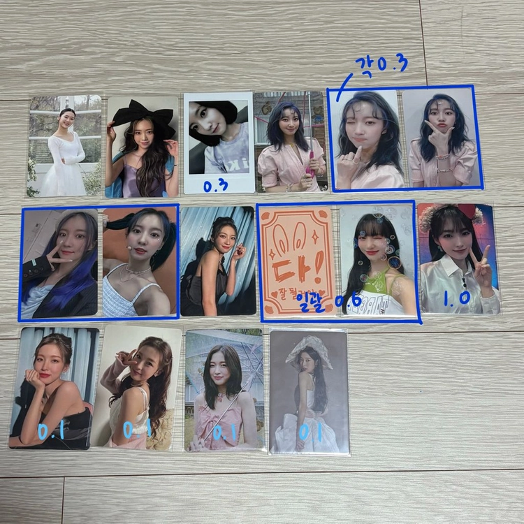 오마이걸 포카 포토카드 미공포 양도 판매 교환 이미지