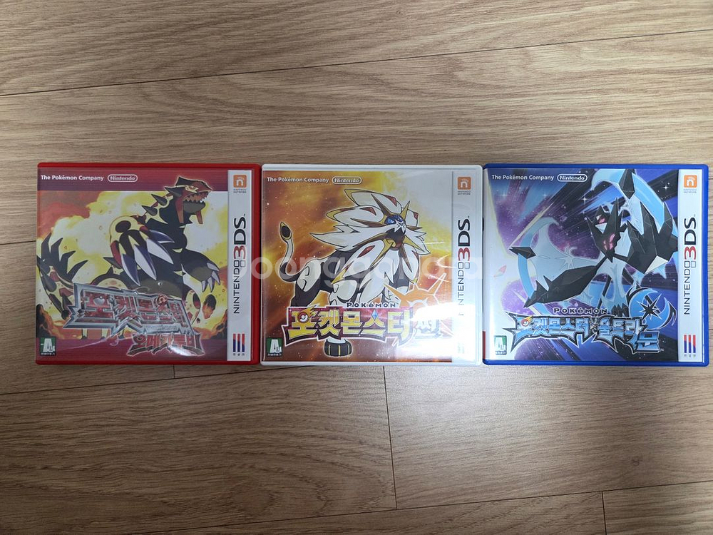 ds 포켓몬 알칩 전부 + 3ds 일부--2