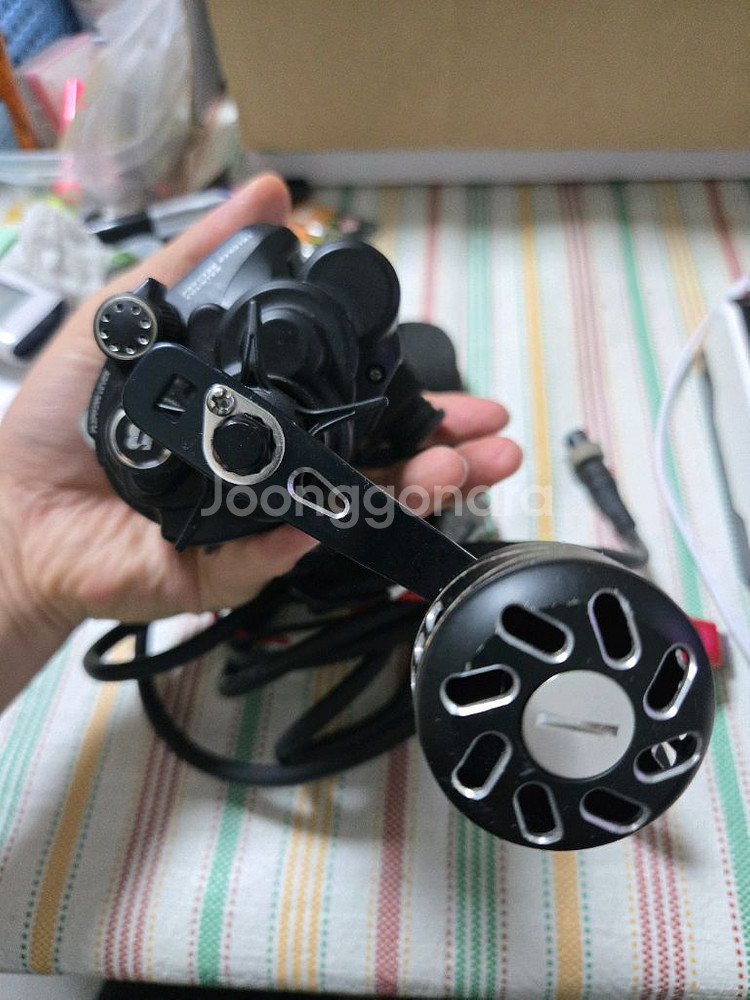 카이젠 라이트 150 낚시 전동릴 & 베터리--3