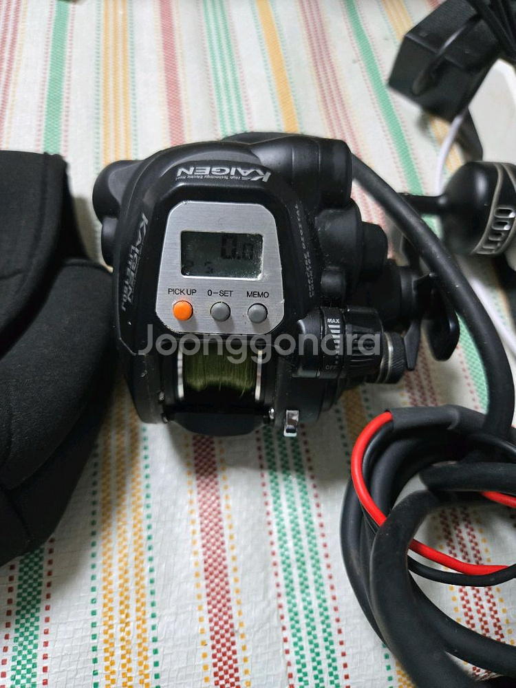 카이젠 라이트 150 낚시 전동릴 & 베터리--6