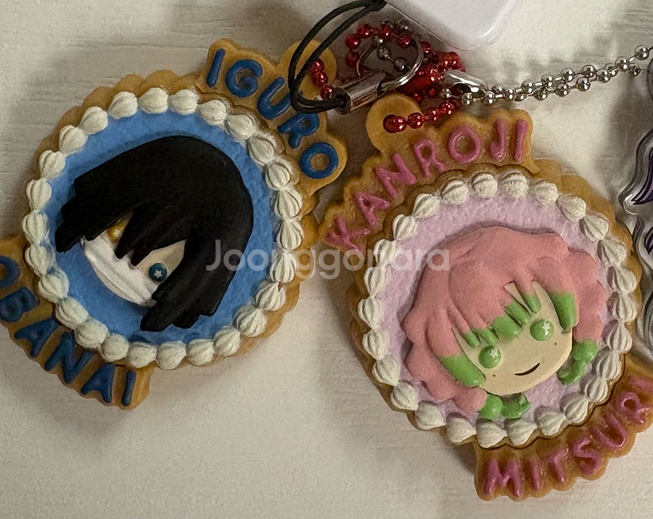 귀멸의칼날 가챠 키링--2