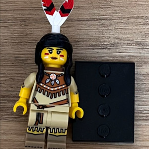 레고 미니피규어 여자 부족원 아기포함 이미지