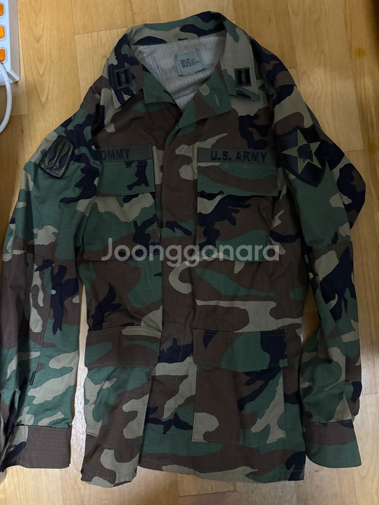 [정품] 미육군 우드랜드 구형 전투복 상+하의--0