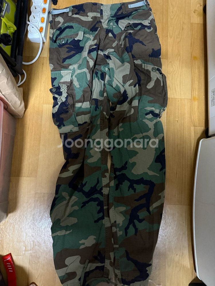 [정품] 미육군 우드랜드 구형 전투복 상+하의--5