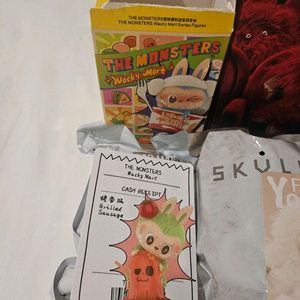 팝마트) 라부부 수상한 편의점 소세지 피규어