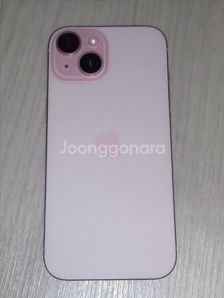 아이폰 15 핑크 128GB--1