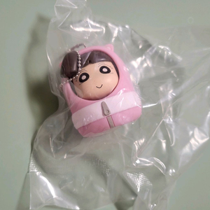 짱구 침낭 피규어 키링 (수지)