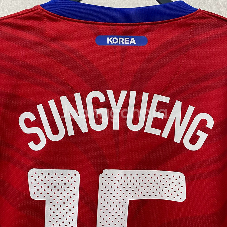 [XL] 나이키 10-12 축구대표팀 기성용 마킹--2