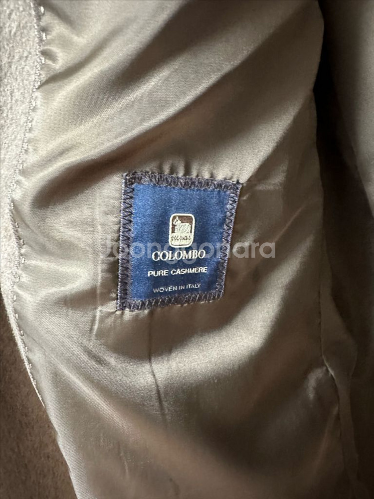 마에스트로 블루라운지 콜롬보 캐시미어 100 코트--4