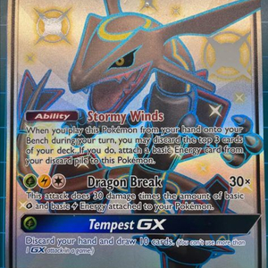 색이다른 레쿠쟈 gx 포켓몬스터카드