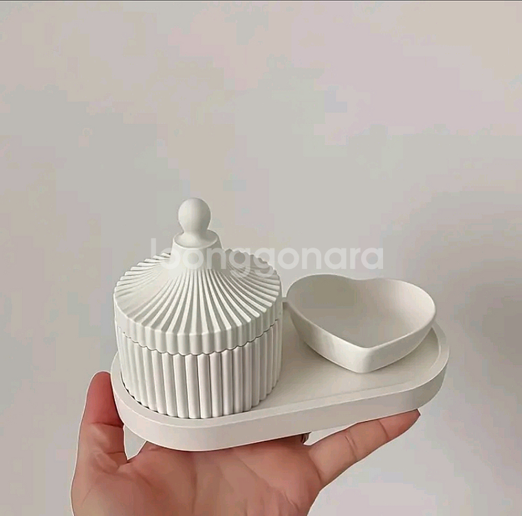 석고용기 방향제 세트 오일디퓨처 포함--0