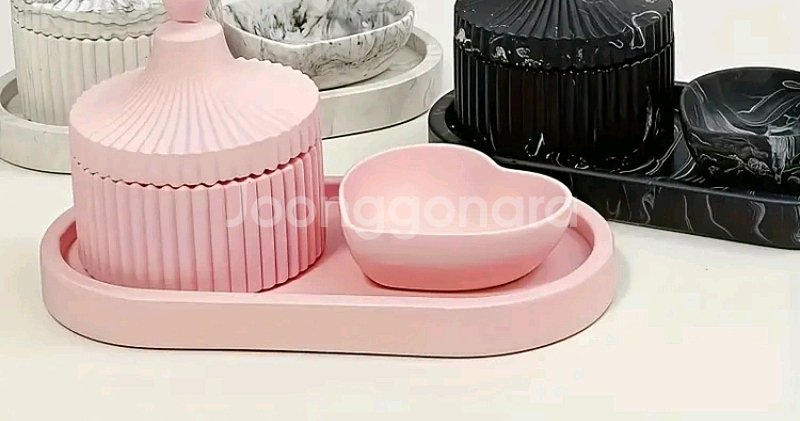 석고용기 방향제 세트 오일디퓨처 포함--2